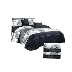 GENERICO - CUBRECAMA CON JUEGO DE SÁBANA PLAZA Y MEDIA P6