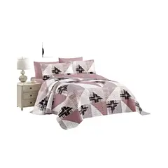 GENERICO - CUBRECAMA QUILT DE VERANO PLAZA Y MEDIA 180X230 P7