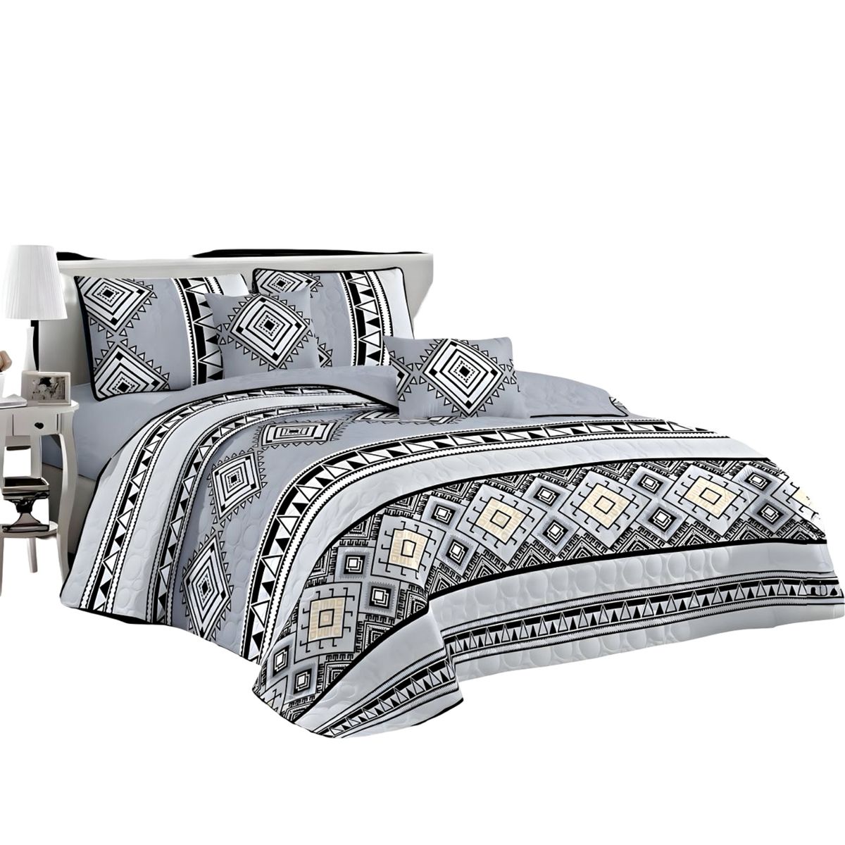 GENERICO - CUBRECAMA QUILT DE VERANO KING-SUPERKING 250X280 K11