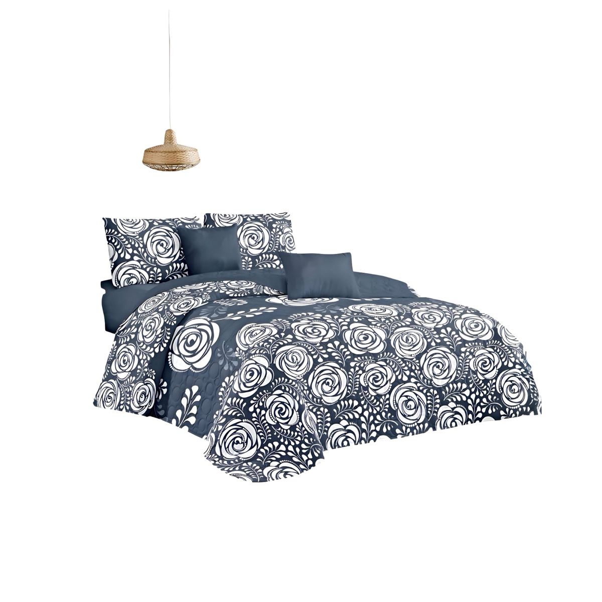 GENERICO - CUBRECAMA QUILT DE VERANO KING-SUPERKING 250X280 K13