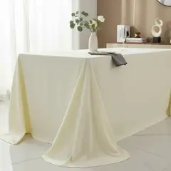 GENERICO - Mantel Rectangular Marfil Intenso 210×145 cm