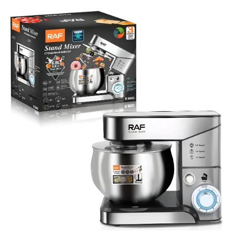 Batidora Planetaria Amasadora De Pie 1000w 5l Raf R6683