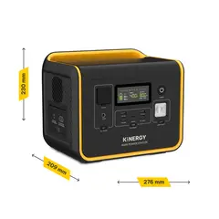 GENERICO - Generador Estación Energia Portátil Solar Kinergy 800w512wh