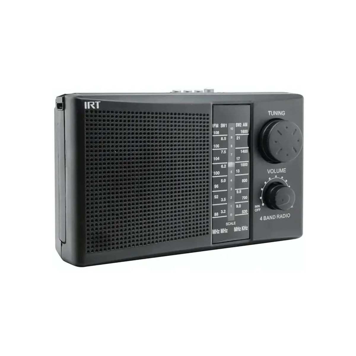 IRT - Radio IRT Bluetooth Fm Am 4 Bandas Msd Batería Recargable