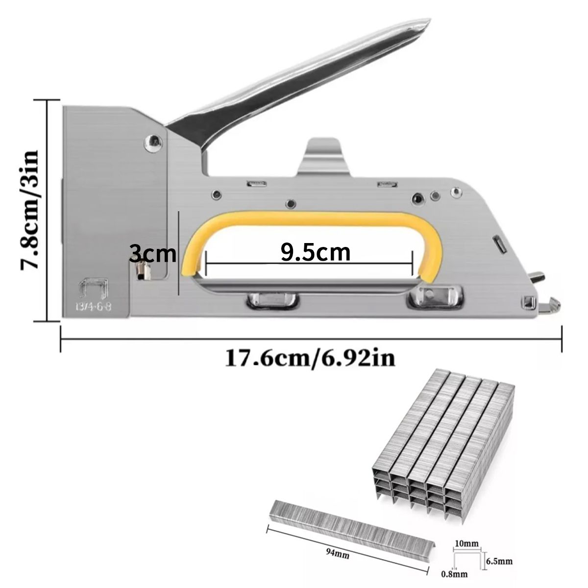 KINDA NICE - Grapadora Manual Blister Grapadora En U