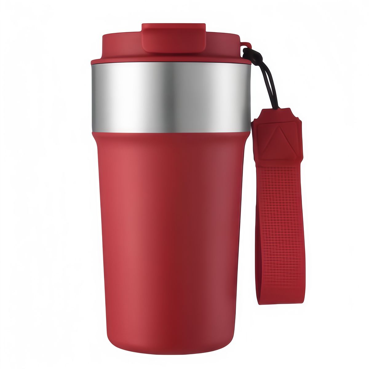 GENERICO - Termo Para Cafe Mug Vaso Termico 510ml Sellable Inoxidable Acero Inoxidable Rojo