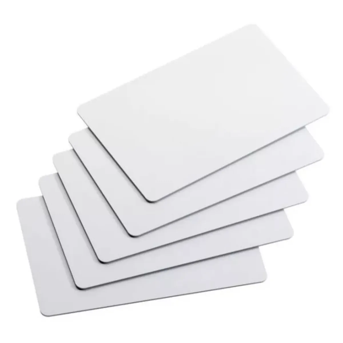 KINDA NICE - Pack 200 Tarjetas Credenciales Blanca Pvc Para Impresora Uv