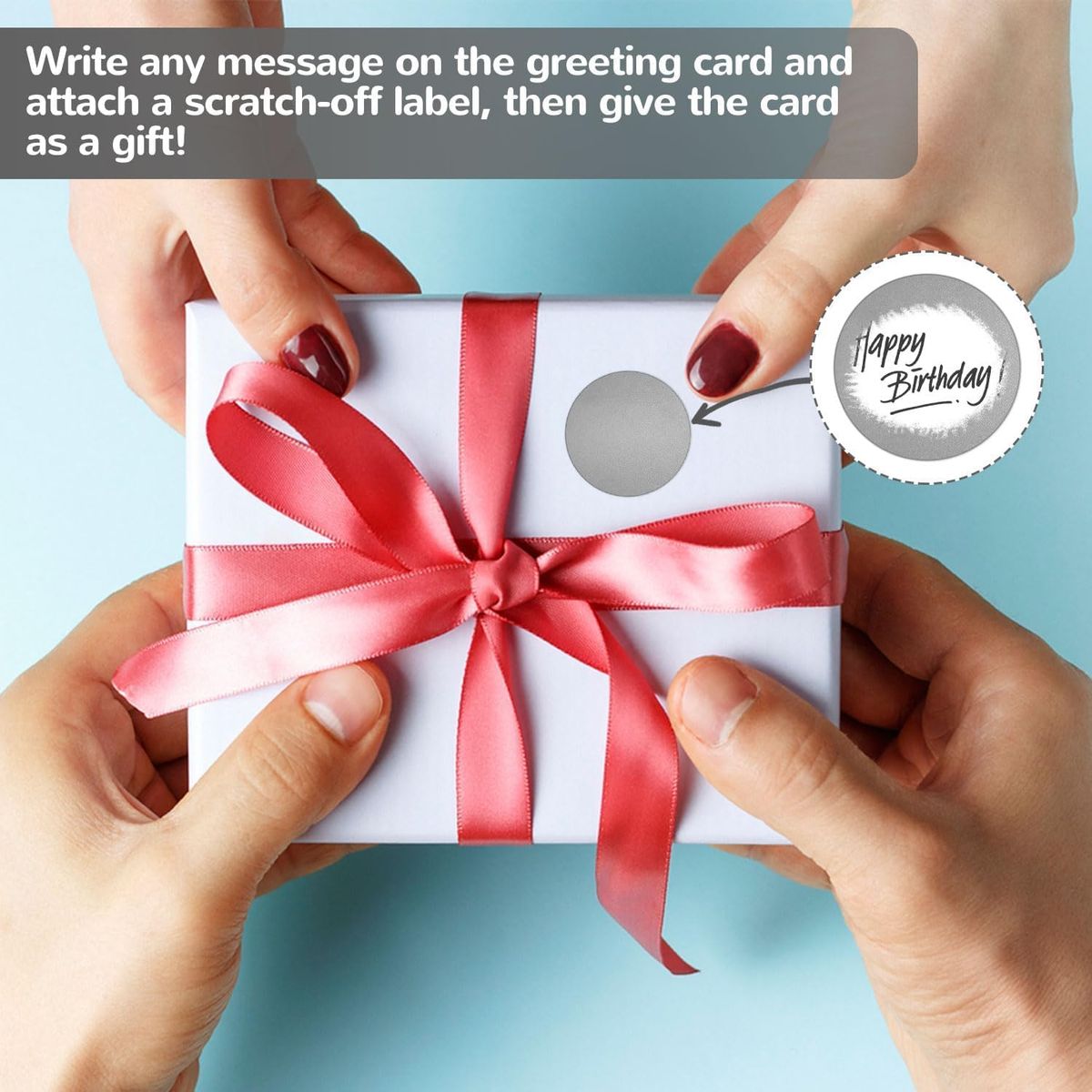 KUANGYE - 900 Stickers Raspe Y Gana