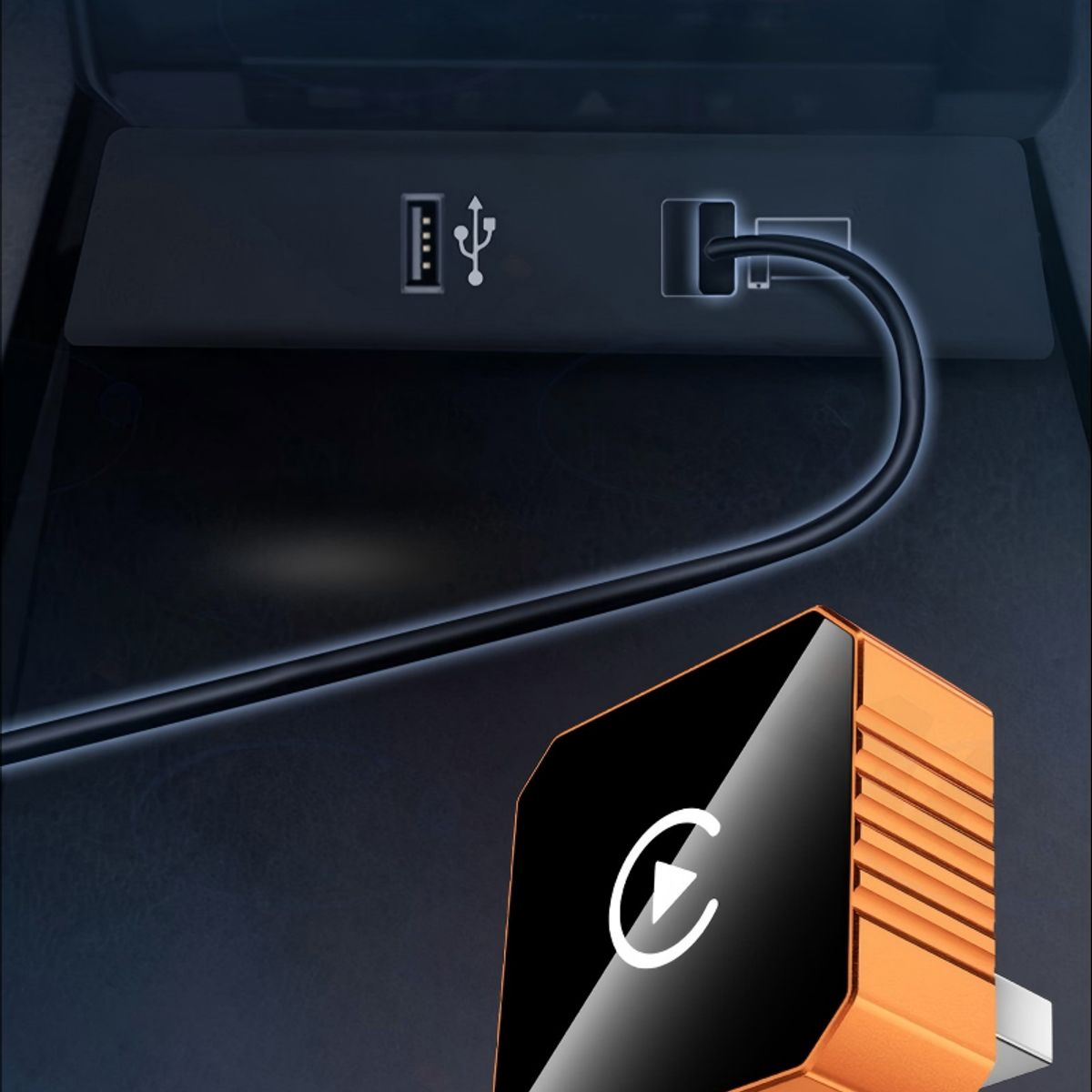 UMEXUS - Adaptador Carplay Inalambrico Usb  Android Auto