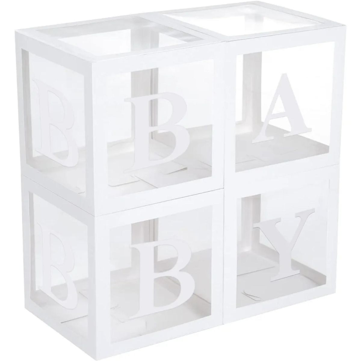KINDA NICE - Cubos Decoración Baby Shower Boxes Cajas De Ducha Para Bebé