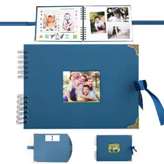 VIDITA - Álbum de Fotos DIY Autoadhesivo Portada Personalizable