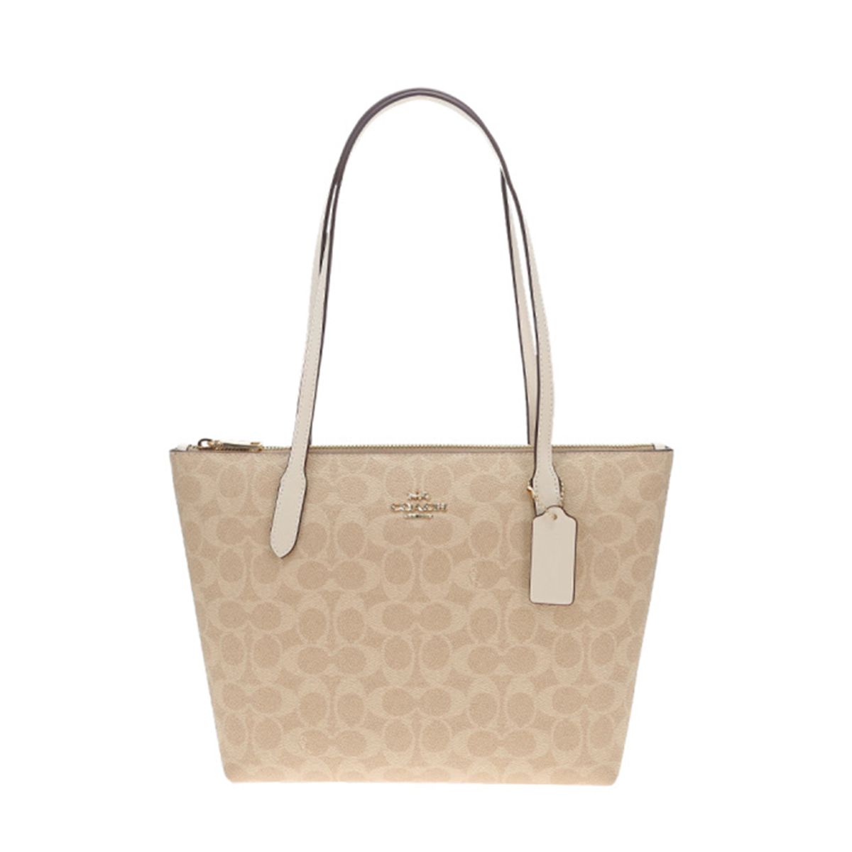 COACH - Coach Fiona Bolso Tote con Cremallera en Lona Signature CBT18