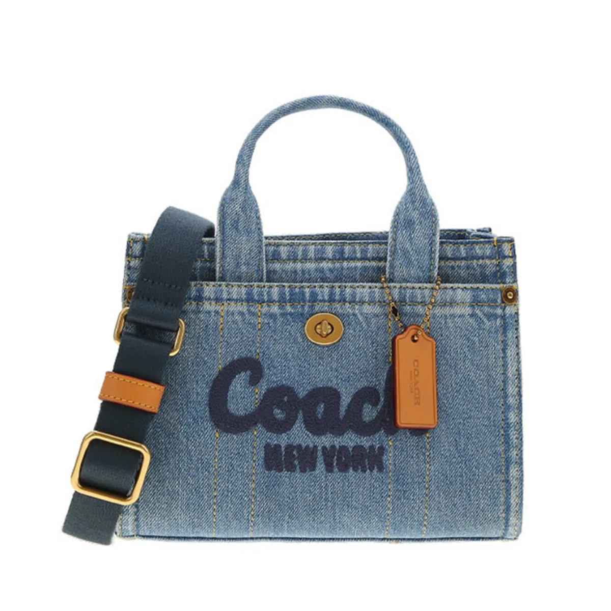 COACH - Coach Cargo Bolso Tote para Mujer en Índigo CZ100