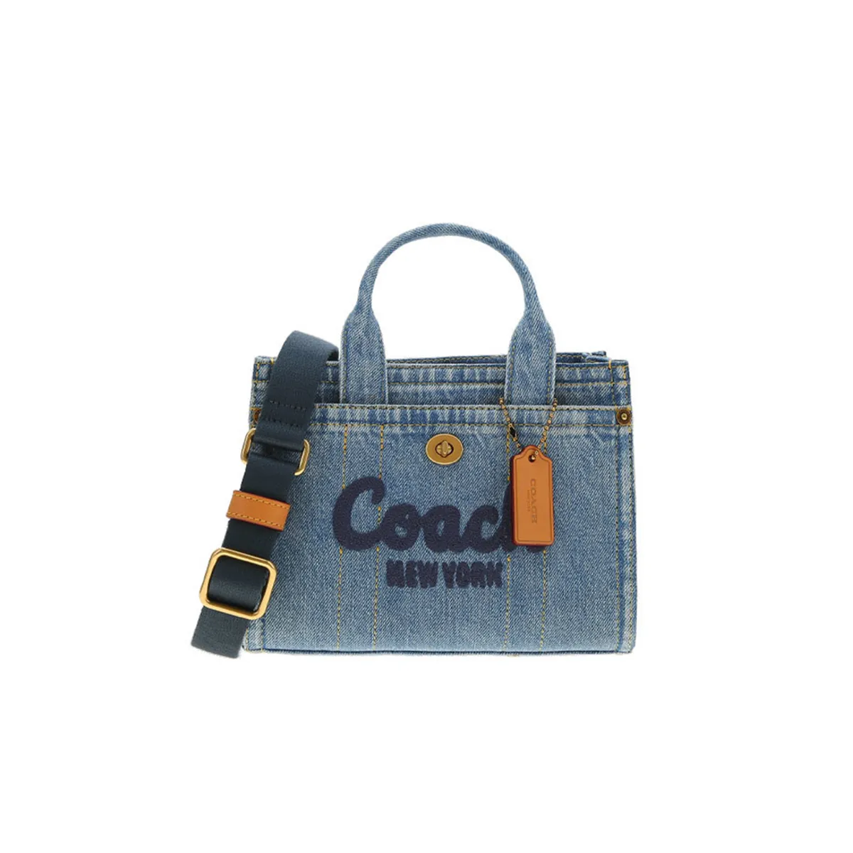 COACH - Coach Cargo Bolso Tote para Mujer en Índigo CZ100
