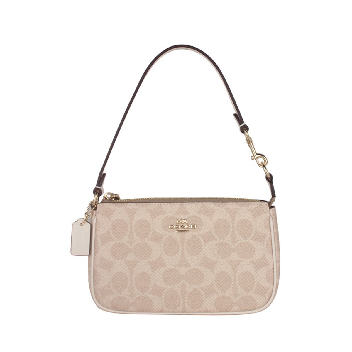 COACH - Coach Nolita 19 Bandolera en Lona Signature Arena Tiza CW426