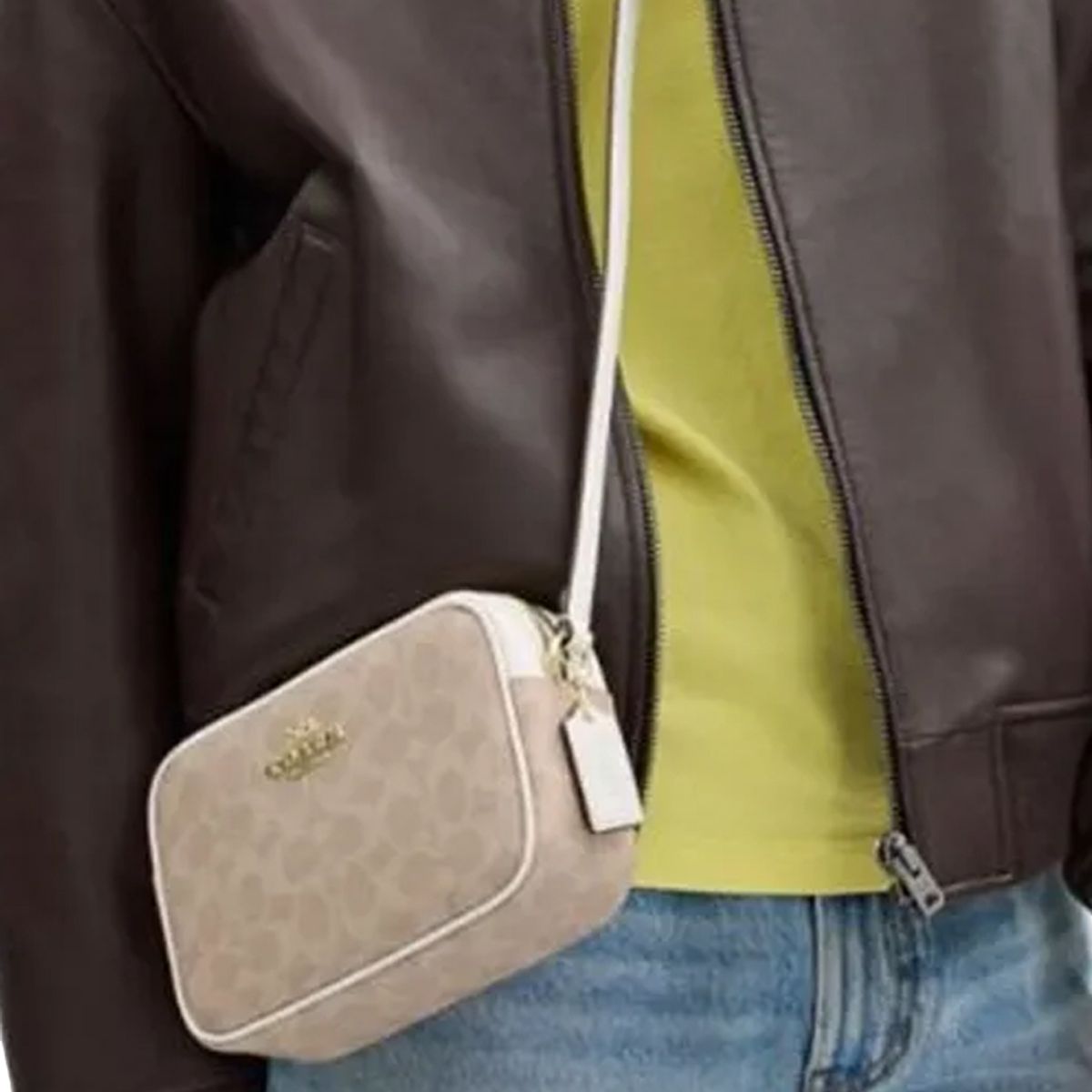 COACH - Coach Mini Jamie Bolso Cámara en Lona Signature CY752