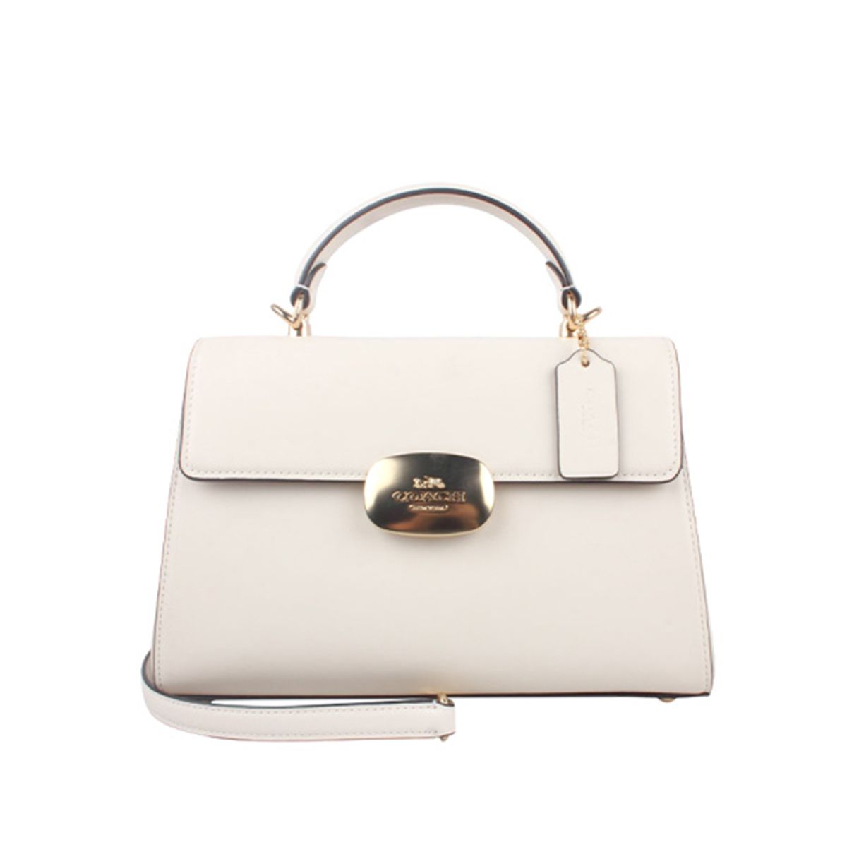 COACH - Coach Bolso de Hombro para Mujer en Blanco CP006