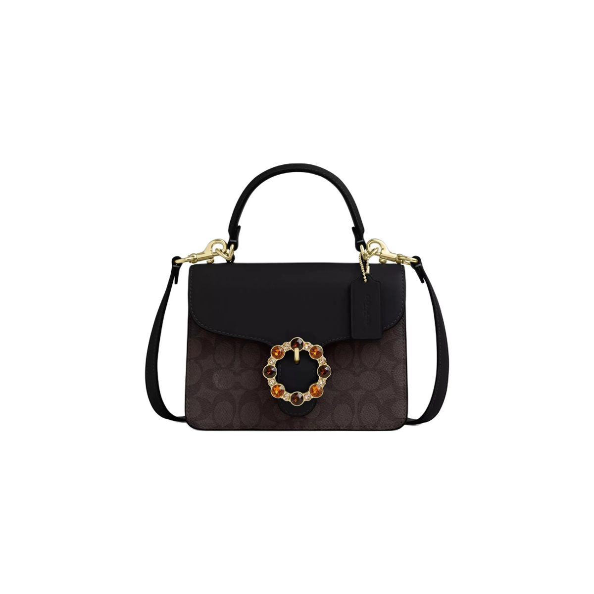 COACH - Coach Courtney Bolso de Asa Superior en Lona Signature CCE22