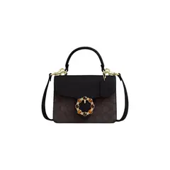 COACH - Courtney Bolso de Asa Superior en Lona Signature CCE22