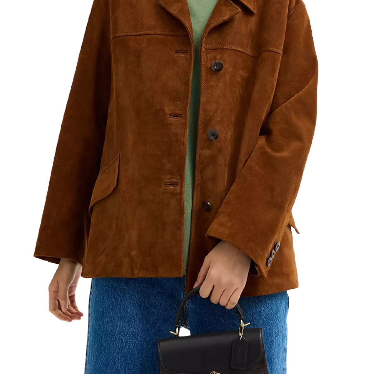 COACH - Coach Courtney Bolso de Asa Superior en Lona Signature CCE22