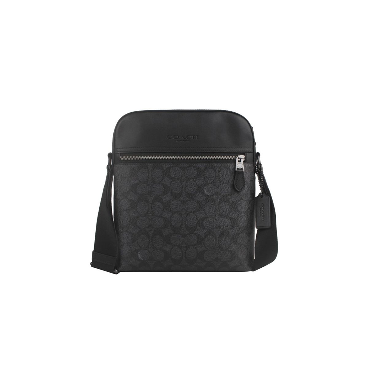 COACH - Coach Houston Bolso de Vuelo en Lona Signature CZ398