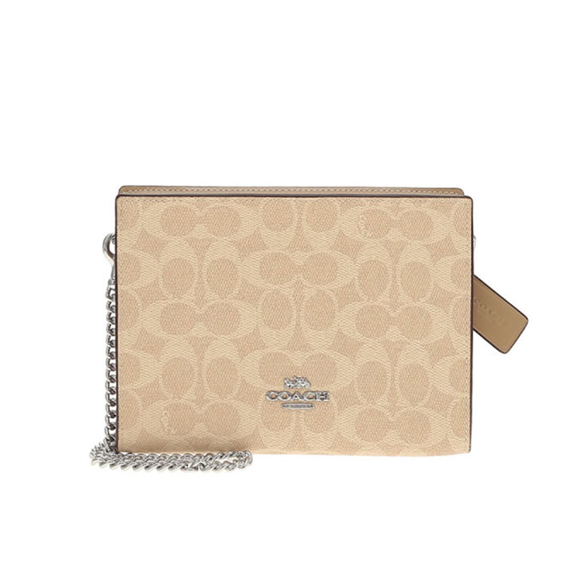 COACH - Coach Slim Bandolera en Lona Signature Arena Taupe CW204