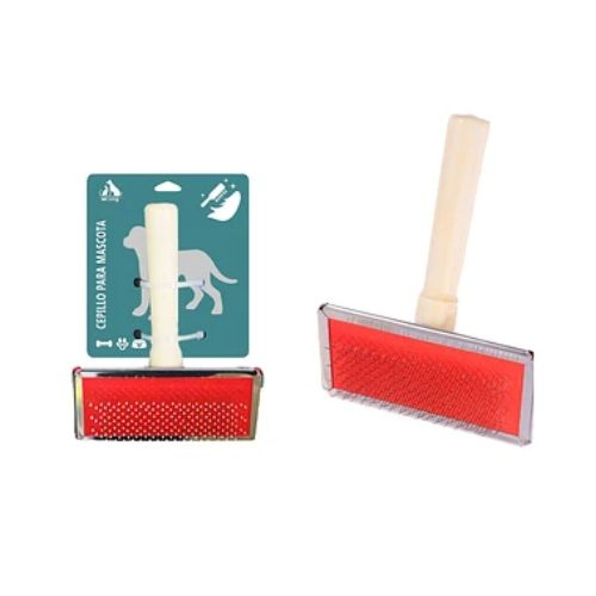 GENERICO - Cepillo con agujas finas 14cm