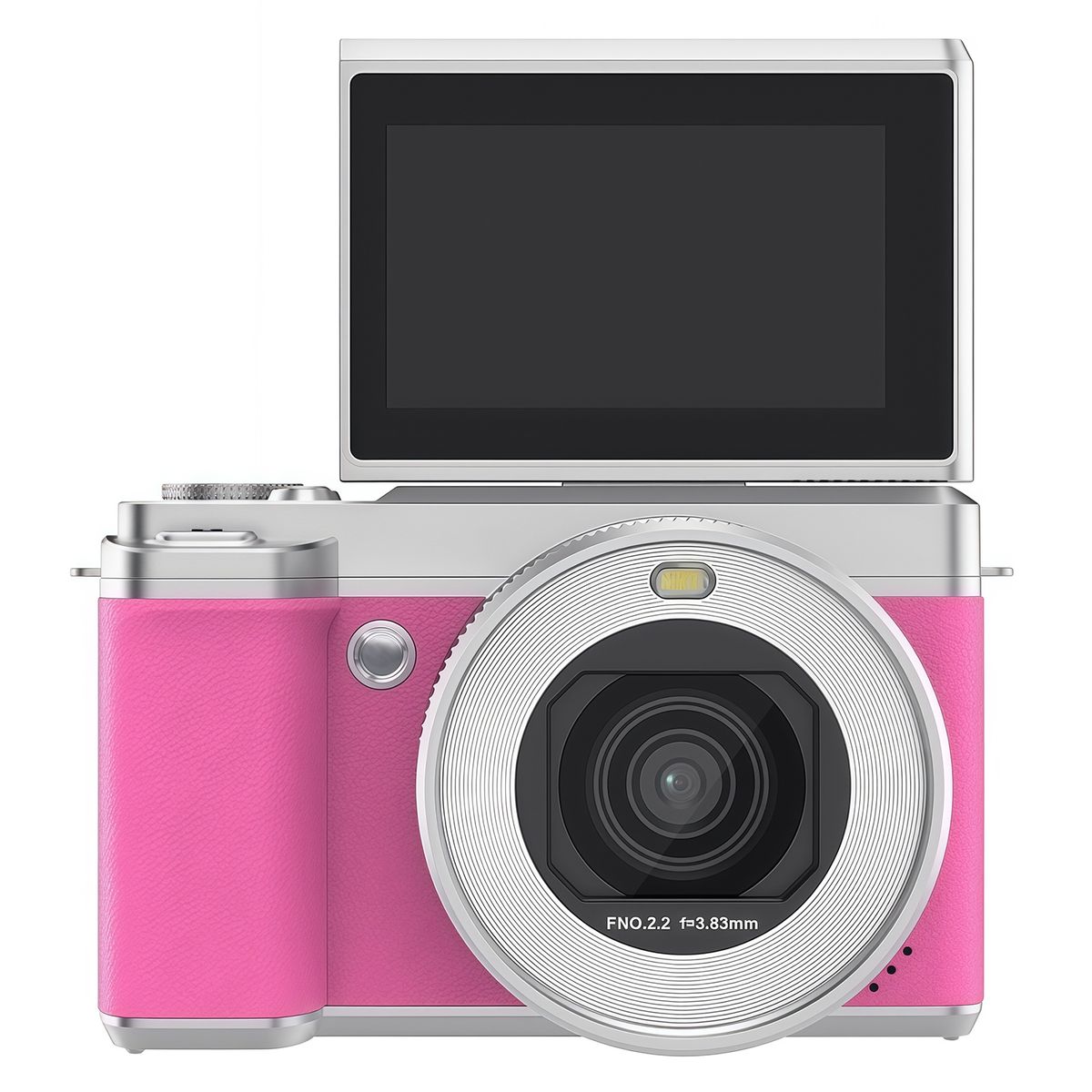 RENVMEXY - Cámara Vlog X7 5K - Pantalla Flip 80MP WiFi y Micrófono