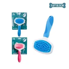 GENERICO - Peine de masaje para mascotas 98185cm Color Aleatorio