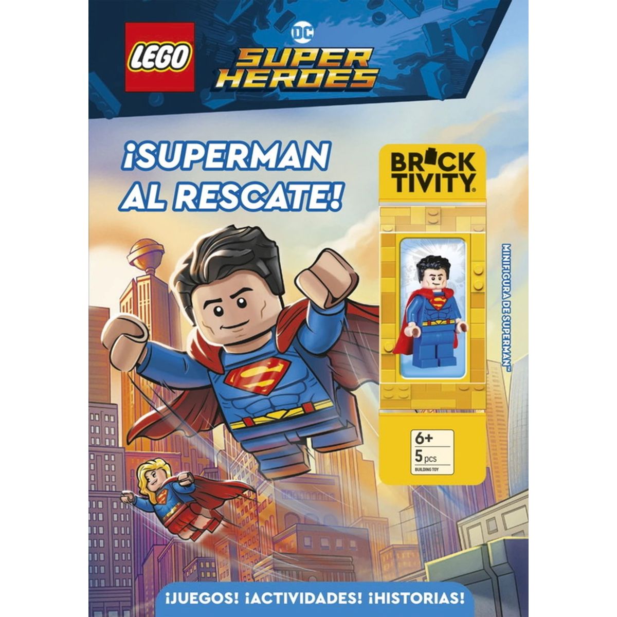 ANTARTICA LIBROS - Lego DC Comics Superman Al Rescate