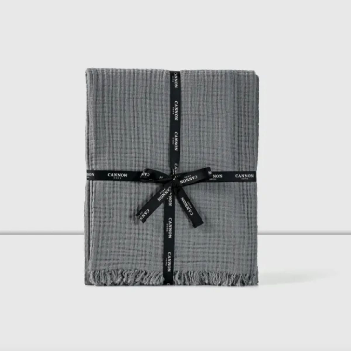 CANNON - Piecera Cannon 100% Algodón Gauze Gray 120x230