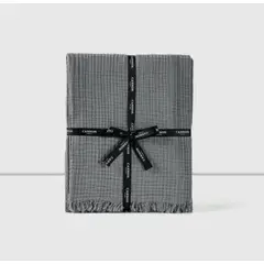 CANNON - Piecera 100% Algodón Gauze Gray 120x230