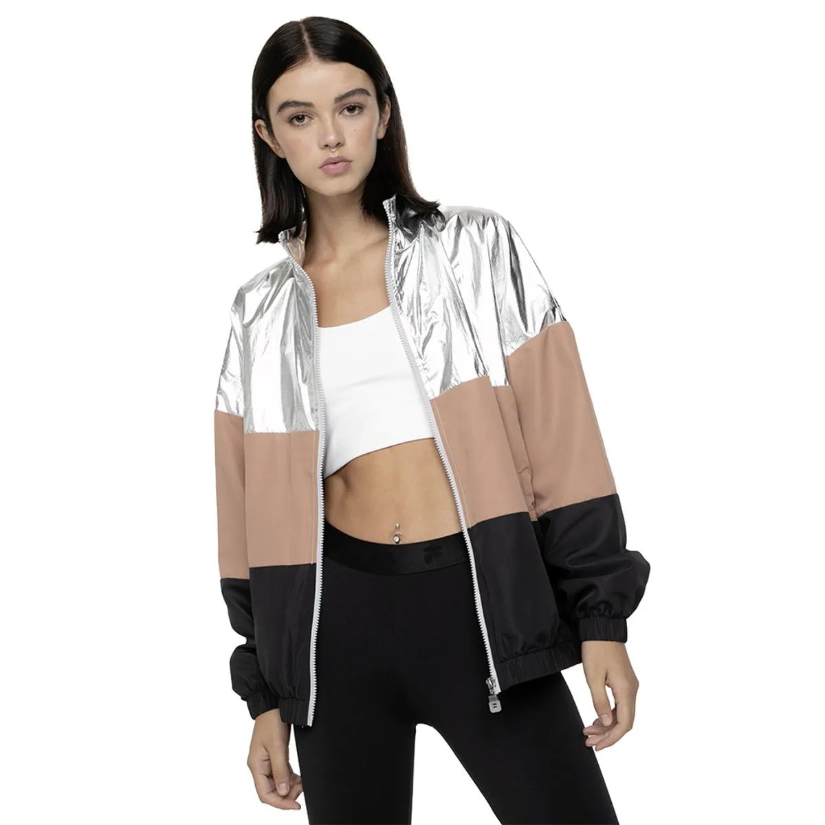 FILA - Chaqueta Fila Puff Stud Mujer Multicolor