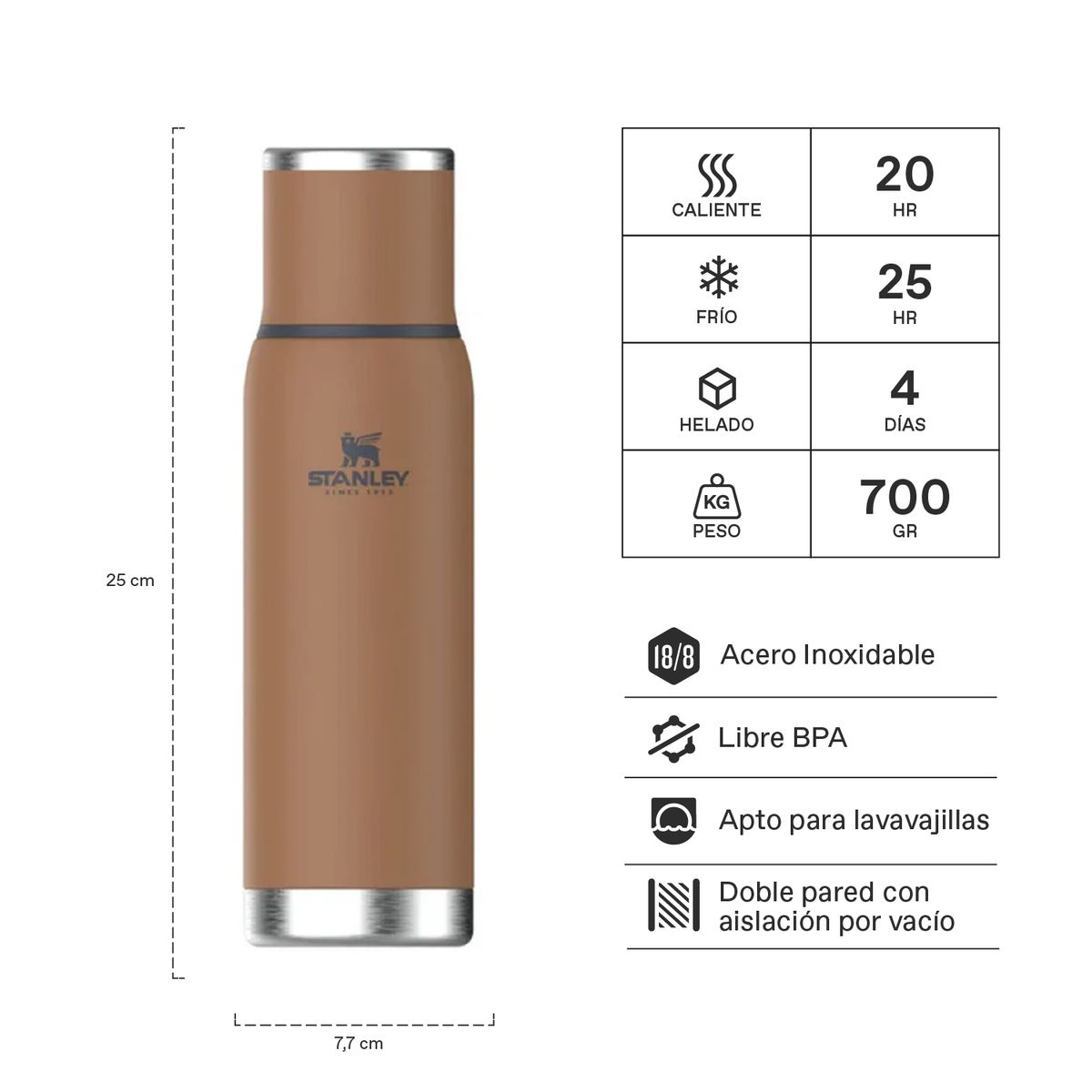 STANLEY - Termo Stanley Adventure To-Go Toast - 750 Ml
