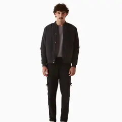 FILA - Chaqueta Bomber Hombre Negro