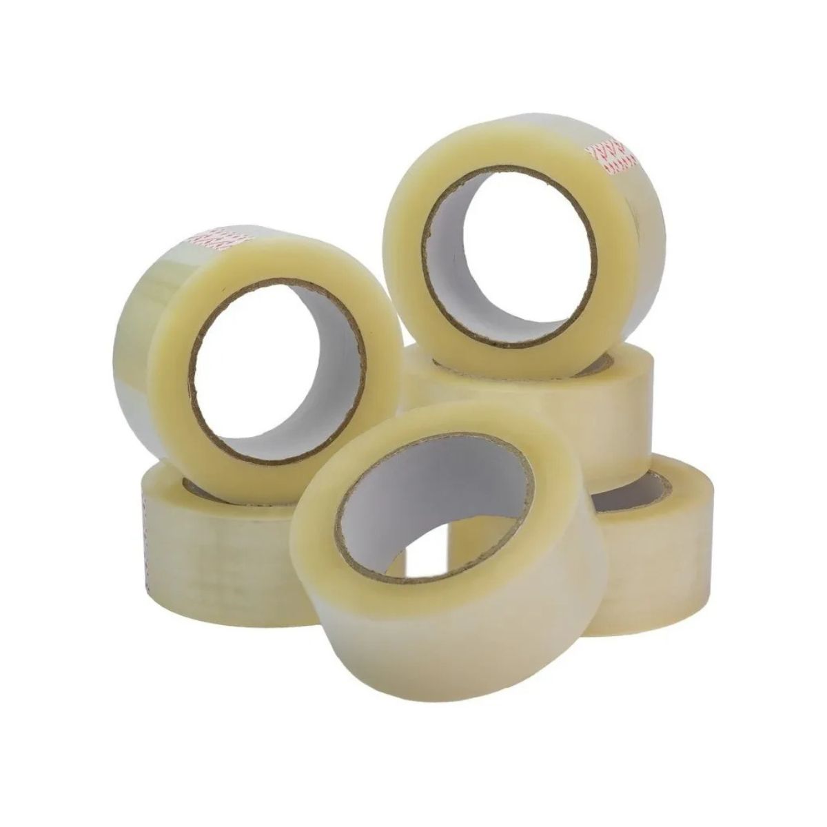 GENERICO - Pack 6 Cinta De Embalaje Transparente 48mm X 100m