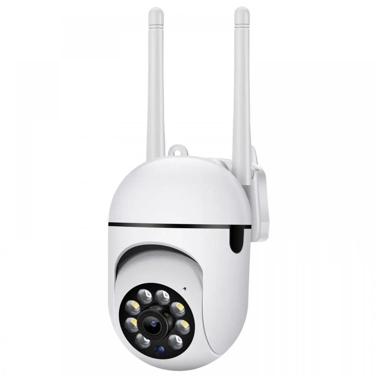 GENERICO - CAMARA  VIGILIANCIA DE SEGURIDAD  WIFI IP  8MP   1080D  color blanca