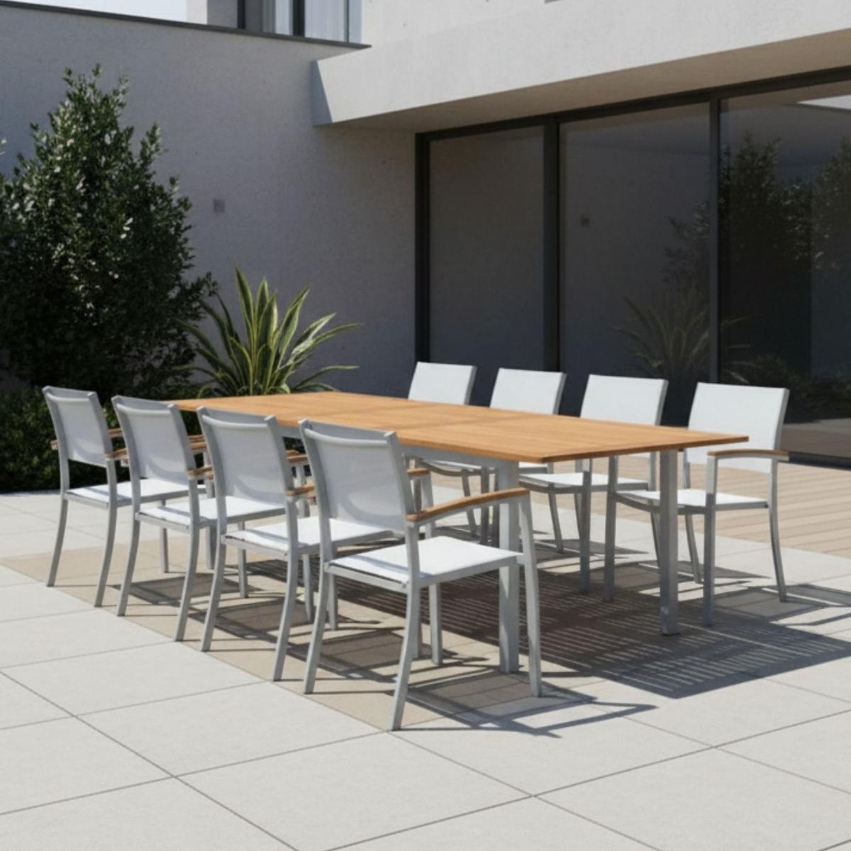 MIDTOWN - Set de Terraza Comedor Lynx Extensible 180-240cm Midtown