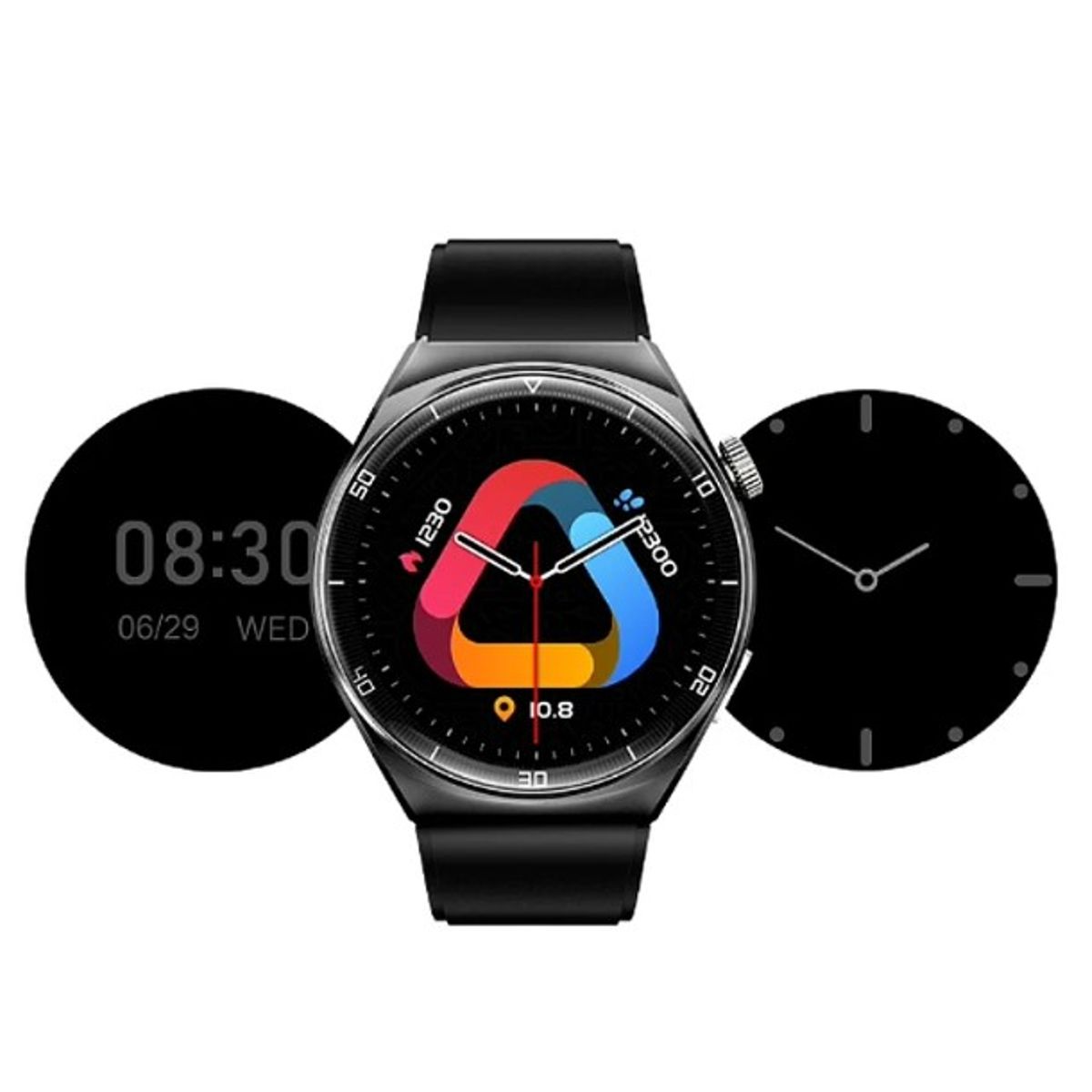 QCY - Smartwatch Reloj Qcy GT2 S3 Negro