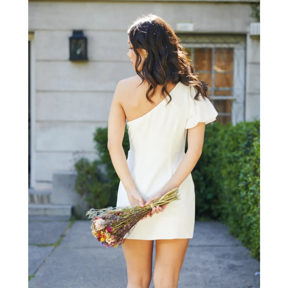 MI PLACARD - Vestido Corto de Novia Carlota Ivory