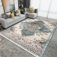 GENERICO - ALFOMBRA PARA LIVING ANTIDESLIZANTE CON DISEÑOS TRIDIMENCIONALES