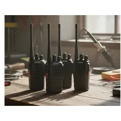 BAOFENG - Pack X4 Radio Transmisor Walkie Talkie BF-888S Negro FIGOIMPORT