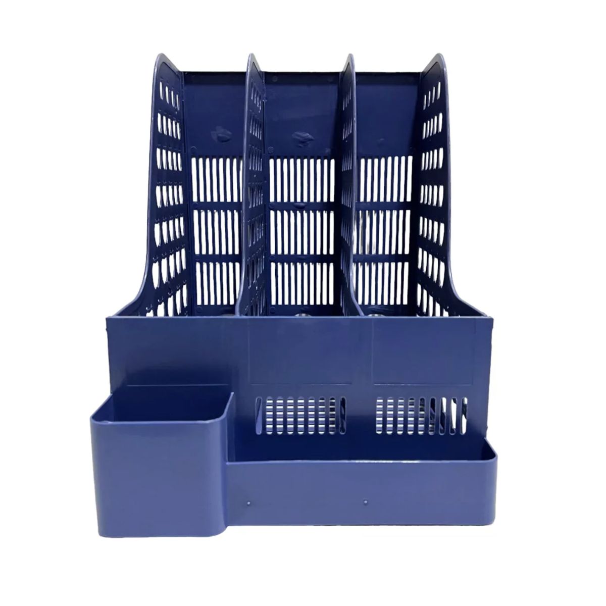 OKAY - Organizador Revistero Libros Escritorio Plástico 3 Niveles