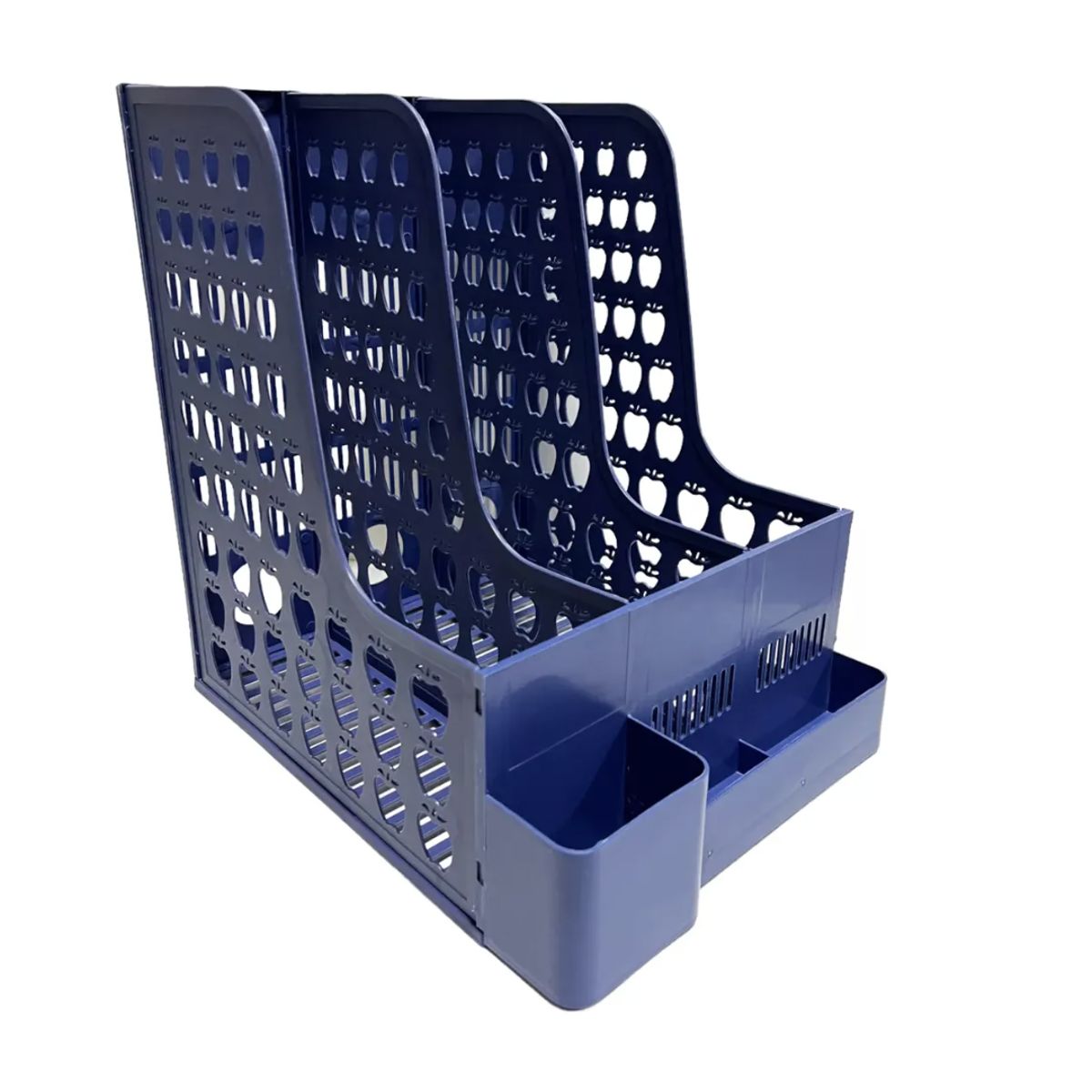 OKAY - Organizador Revistero Libros Escritorio Plástico 3 Niveles