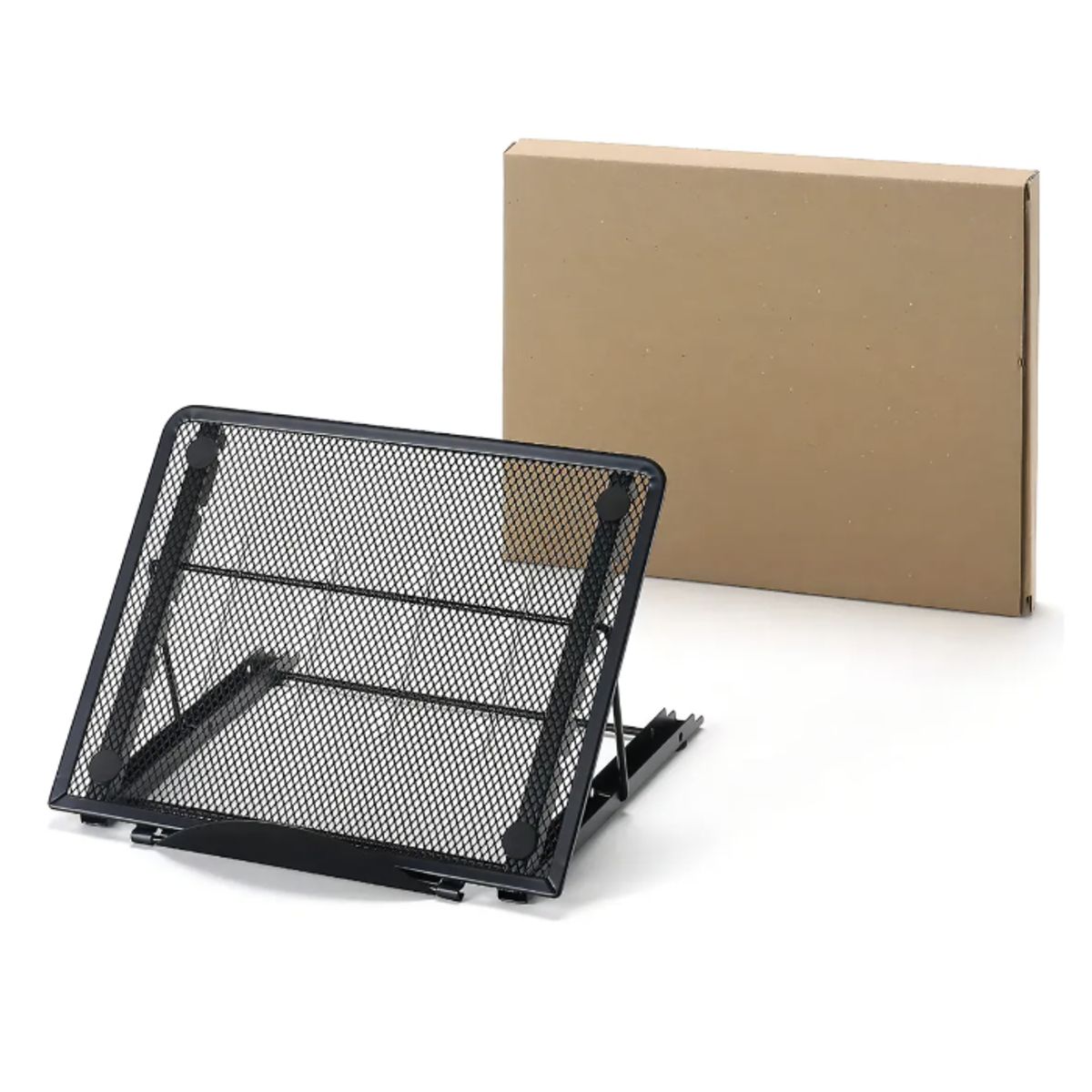 OKAY - Soporte Para Notebook Plegable Acero Color Negro