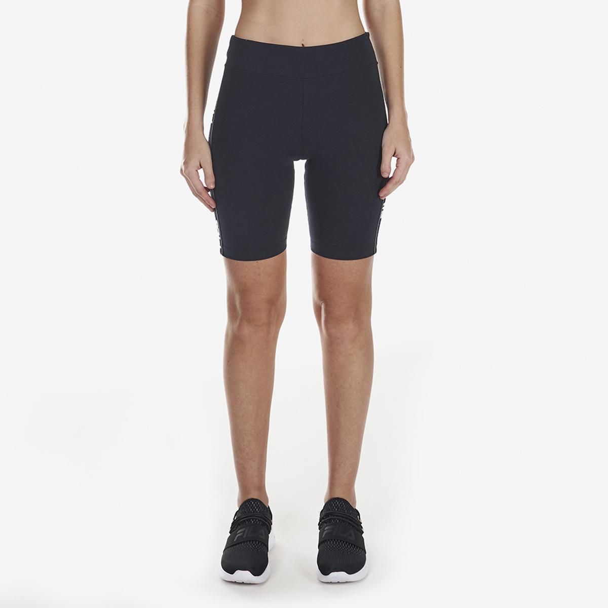 FILA - Calzas Fila Tape Mujer Negro