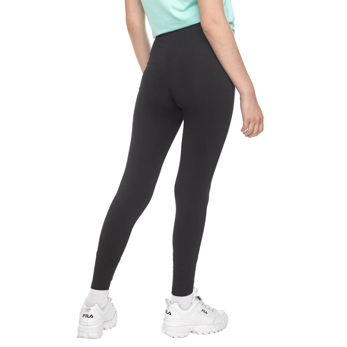 FILA - Calzas Fila Basic Outline Mujer Negro