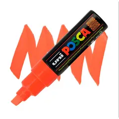 UNI POSCA - POSCA MARCADOR ACRILICO 8K NARANJO