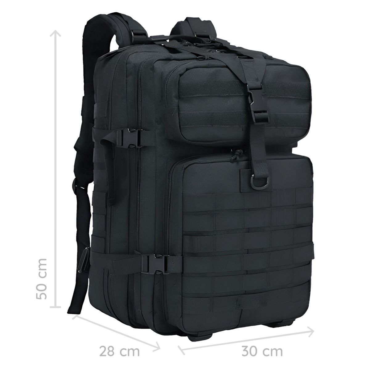 MIGLU - Mochila Táctica Impermeable estilo Militar Outdoor 45 Lts