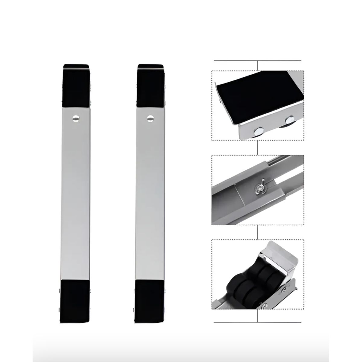 IRM - Base Móvil Ajustable Soporte Ruedas Para Mobiliario